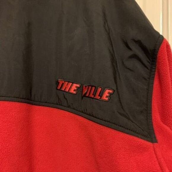Louisville Cardinals Size Mens XL Fleece Columbia Jacket - Picture 6 of 7